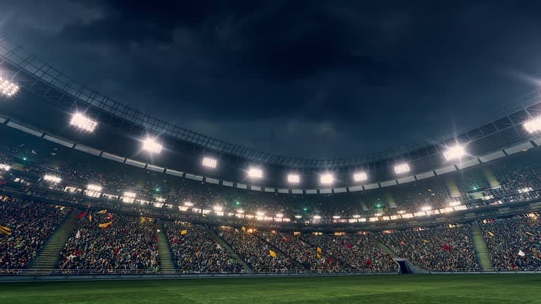 Evening venue atmosphere