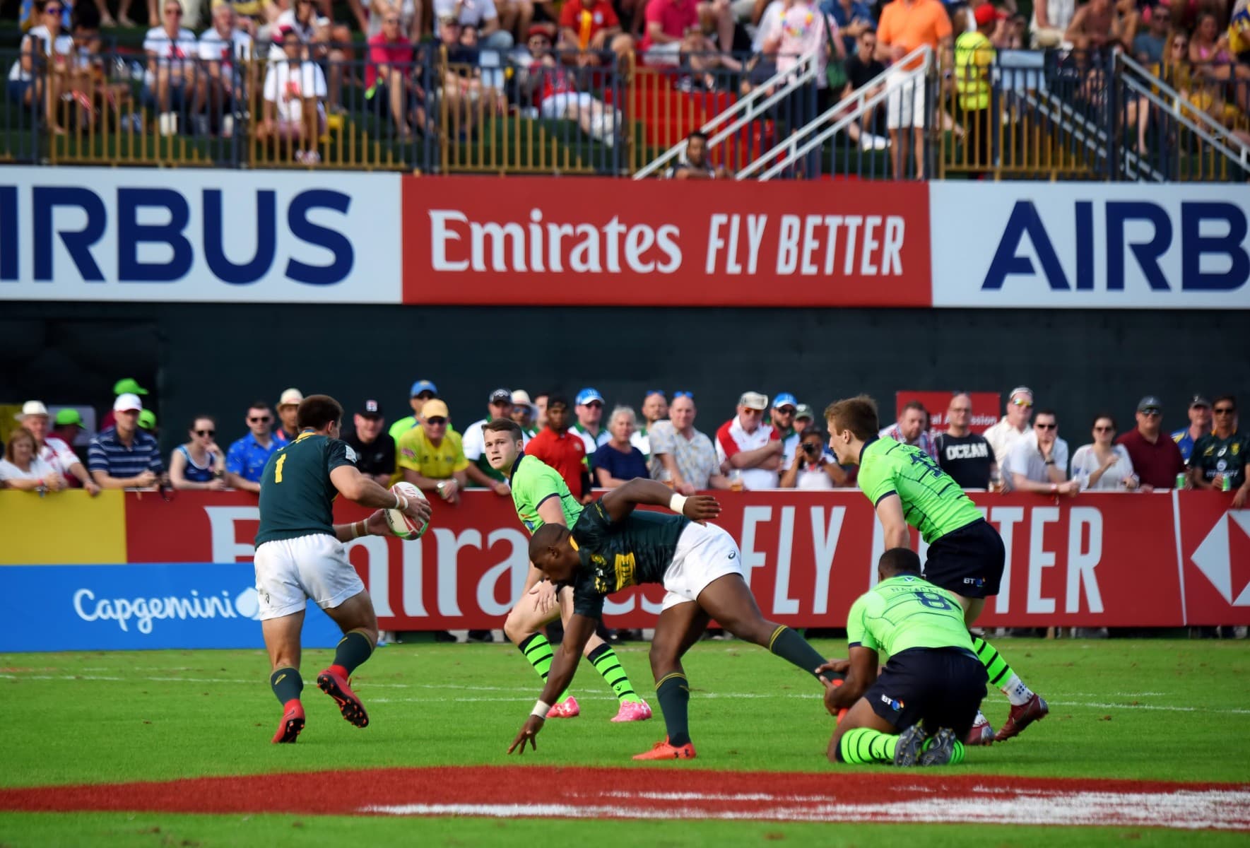 Emirates Dubai 7s Outbound Escape rugby travel package in Dubai by Beyond The Rift Tours